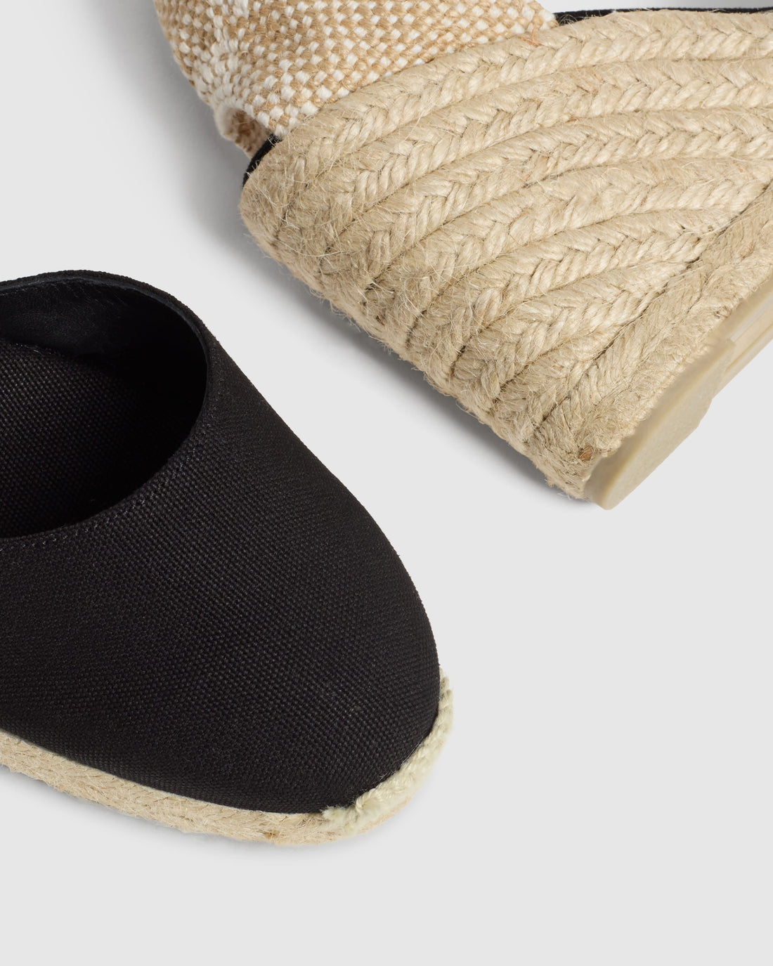 Carina 8 Negro Wedge Espadrille