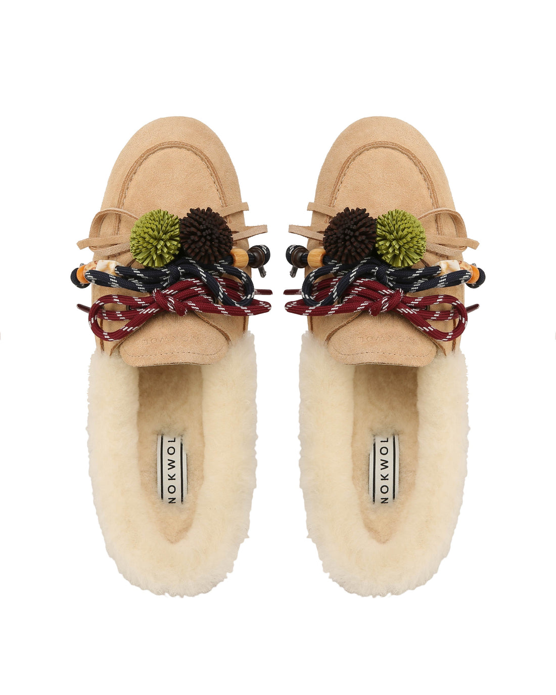 Coco Fur Beige Suede