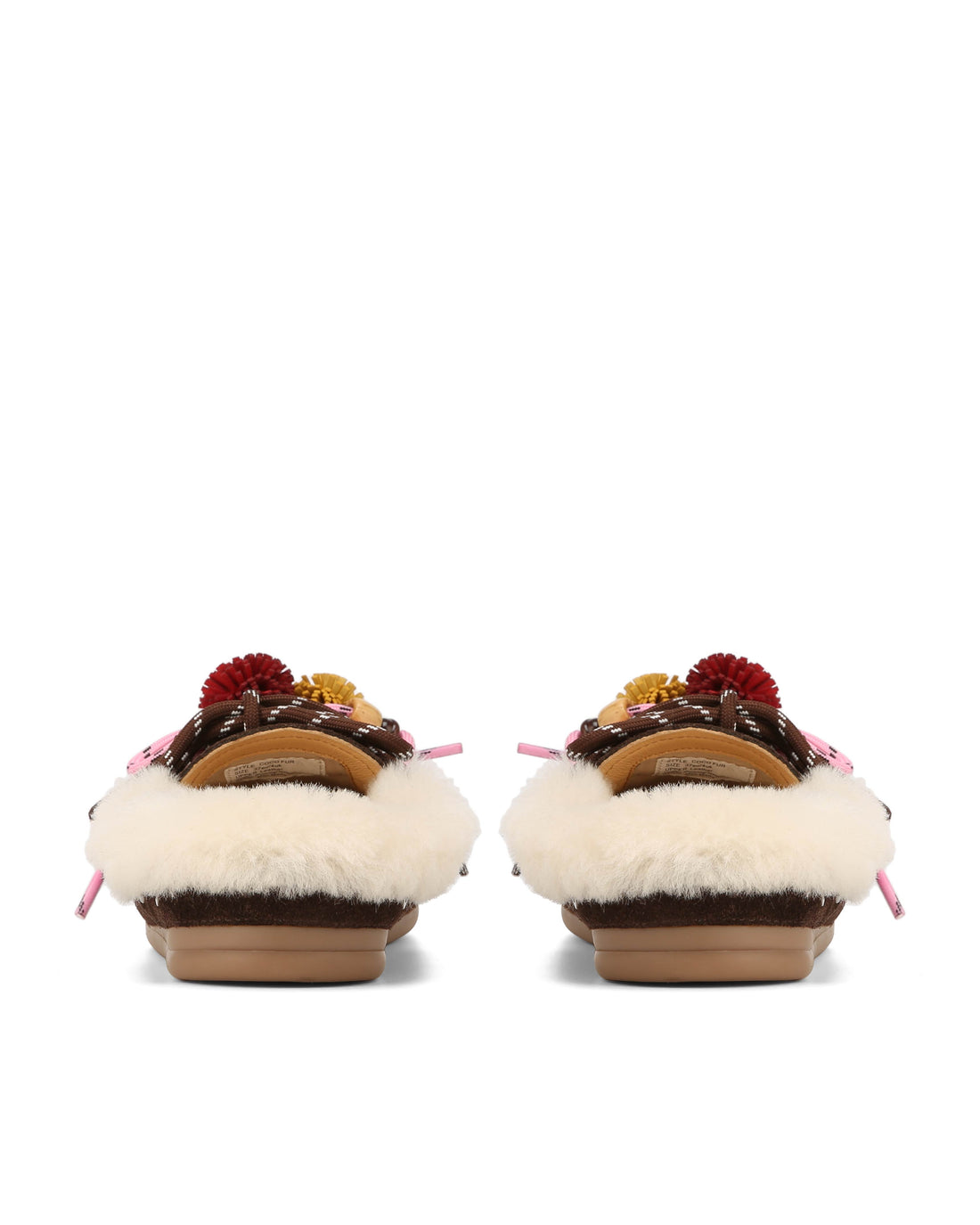 Coco Fur Brown Suede