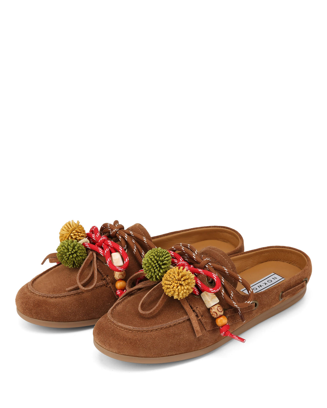 Coco Summer Tan Suede Loafers - Nokwol