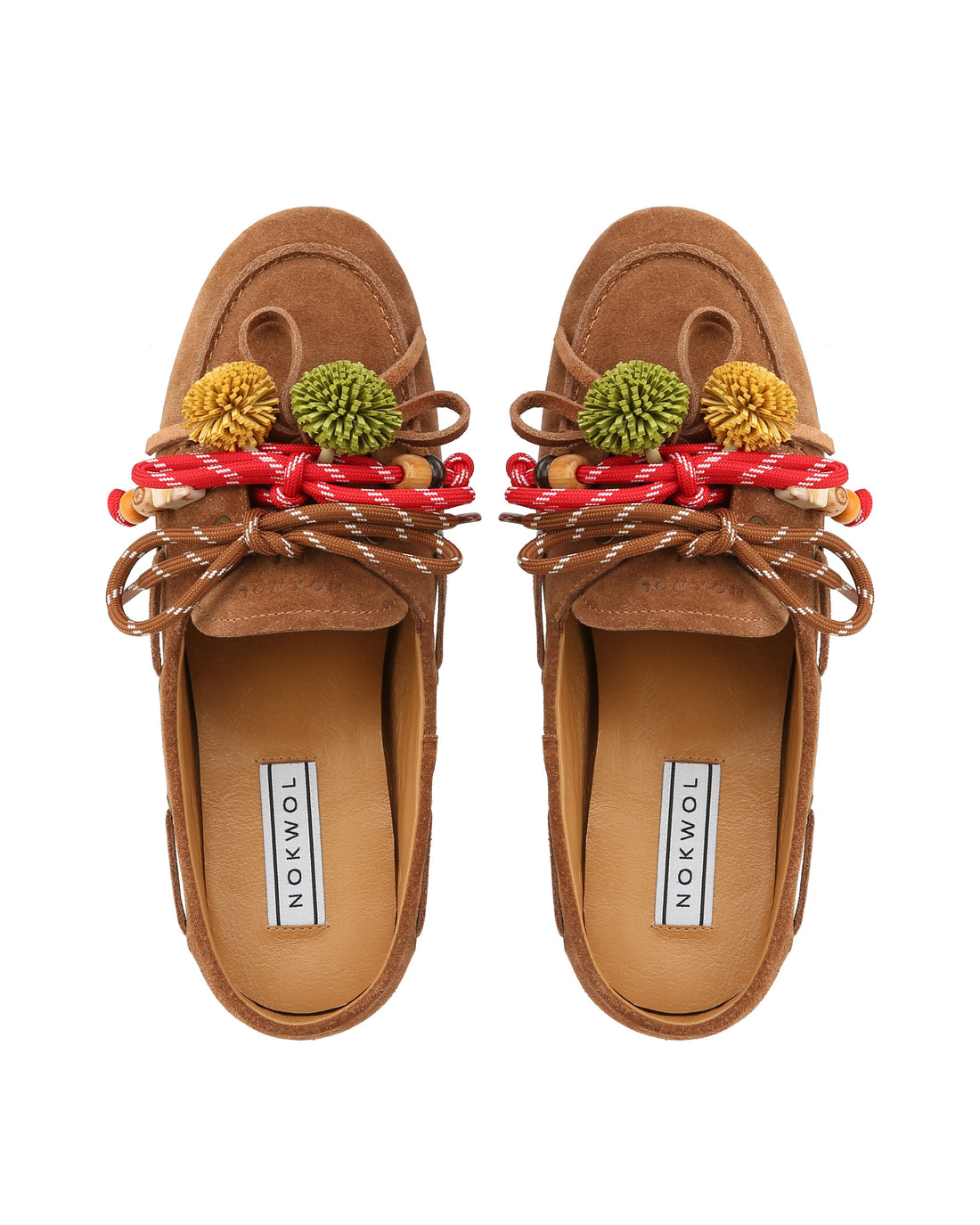 Coco Summer Tan Suede Loafers - Nokwol