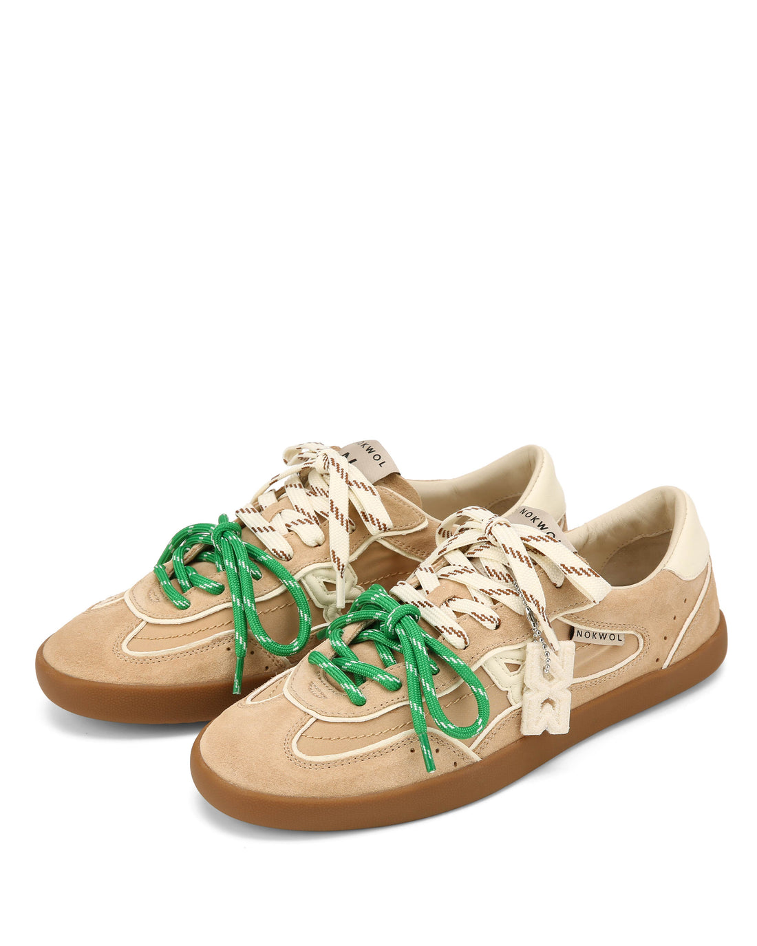 Cosmo Beige Multi Nylon/Suede