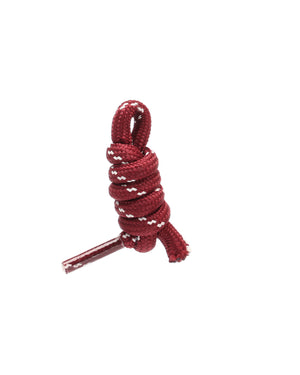 Carrie Cord Burgundy/White