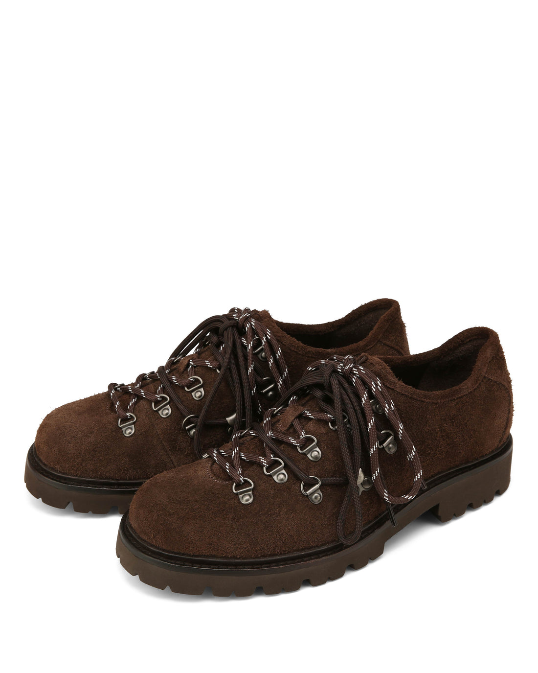 Damon-M Brown Hairy Suede