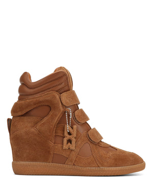 Demmi Tan Leather/Suede