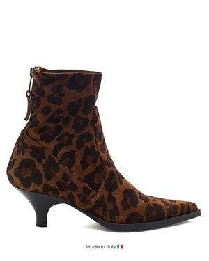 E4171 Tan Boot Suede