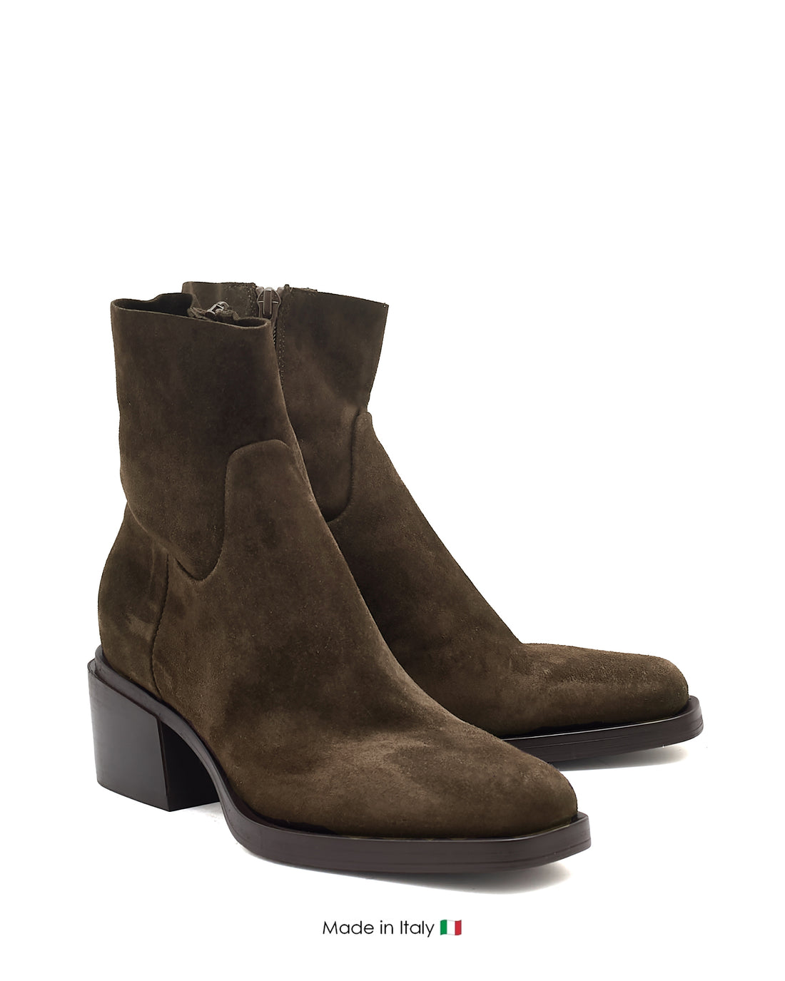 E4424 Brown Greyish Suede