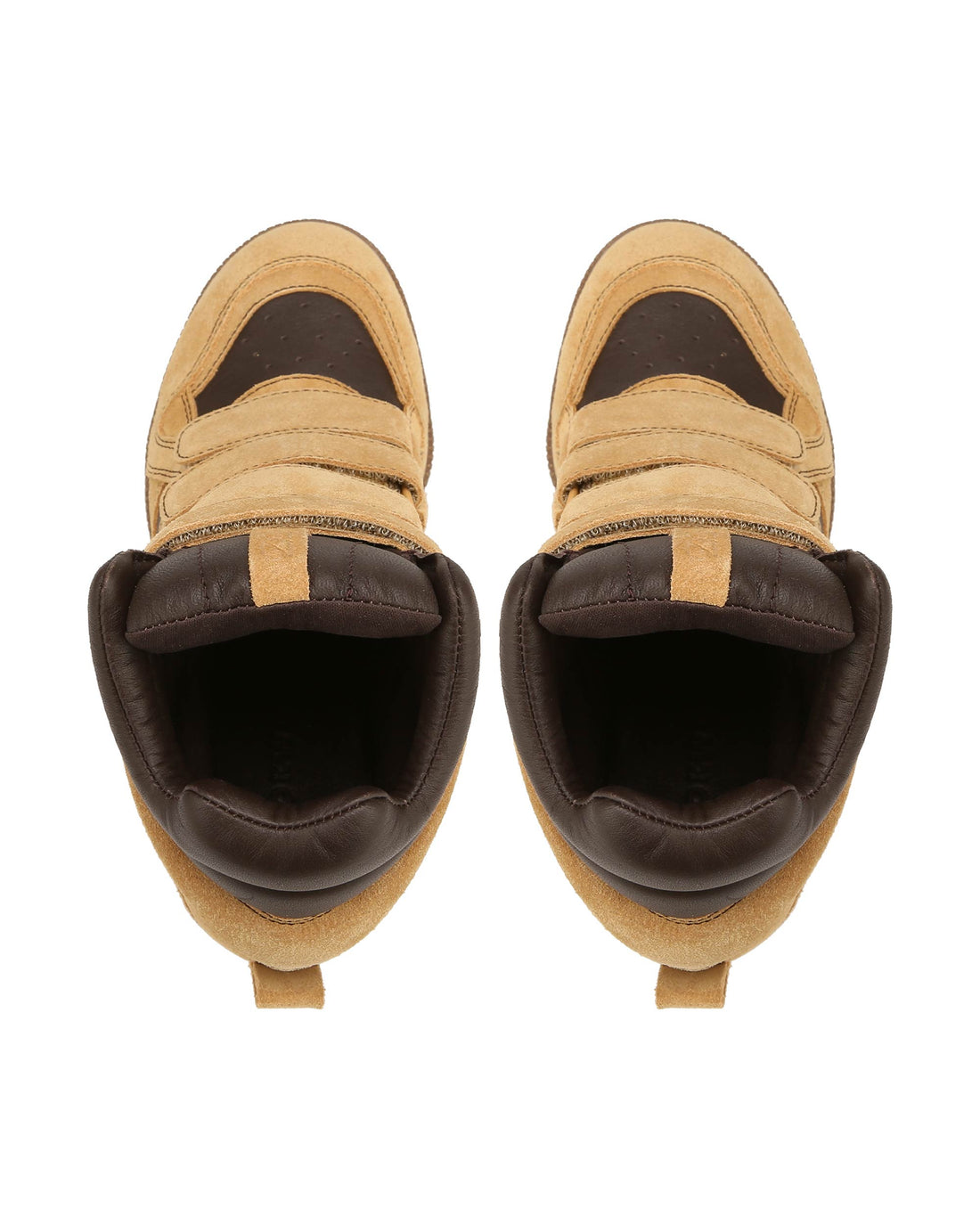 Eden Yellow Taupe/Brown Leather/Suede