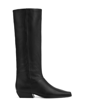 Eileen Black Leather