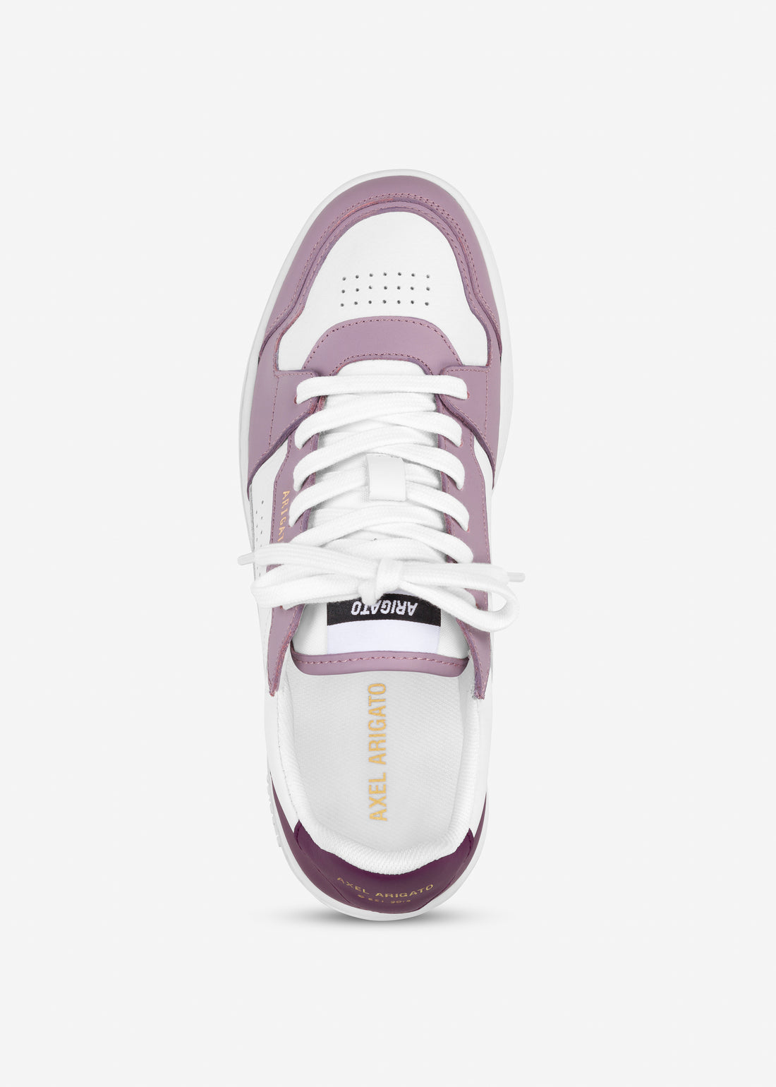 Dice Lo Sneaker White/Purple Leather/Suede