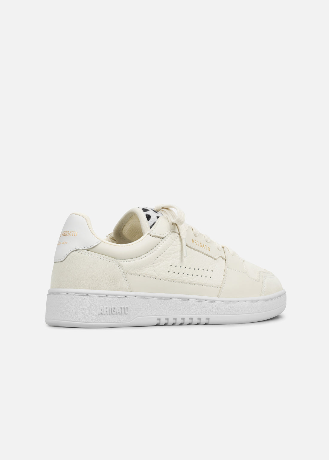 Dice Lo Sneaker Off White/White Leather/Suede