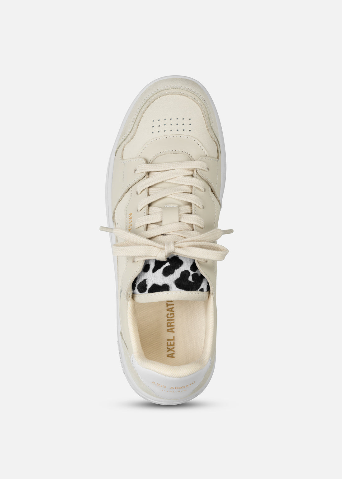 Dice Lo Sneaker Off White/White Leather/Suede