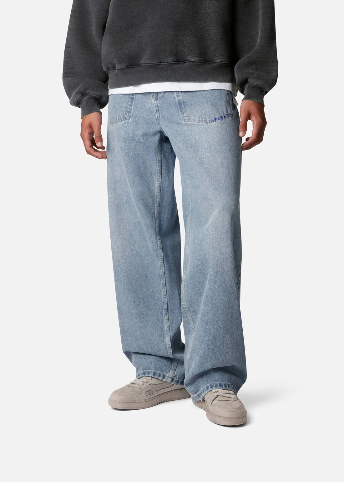 M Dice Patchwork Sneaker Grey/Grey F3629003