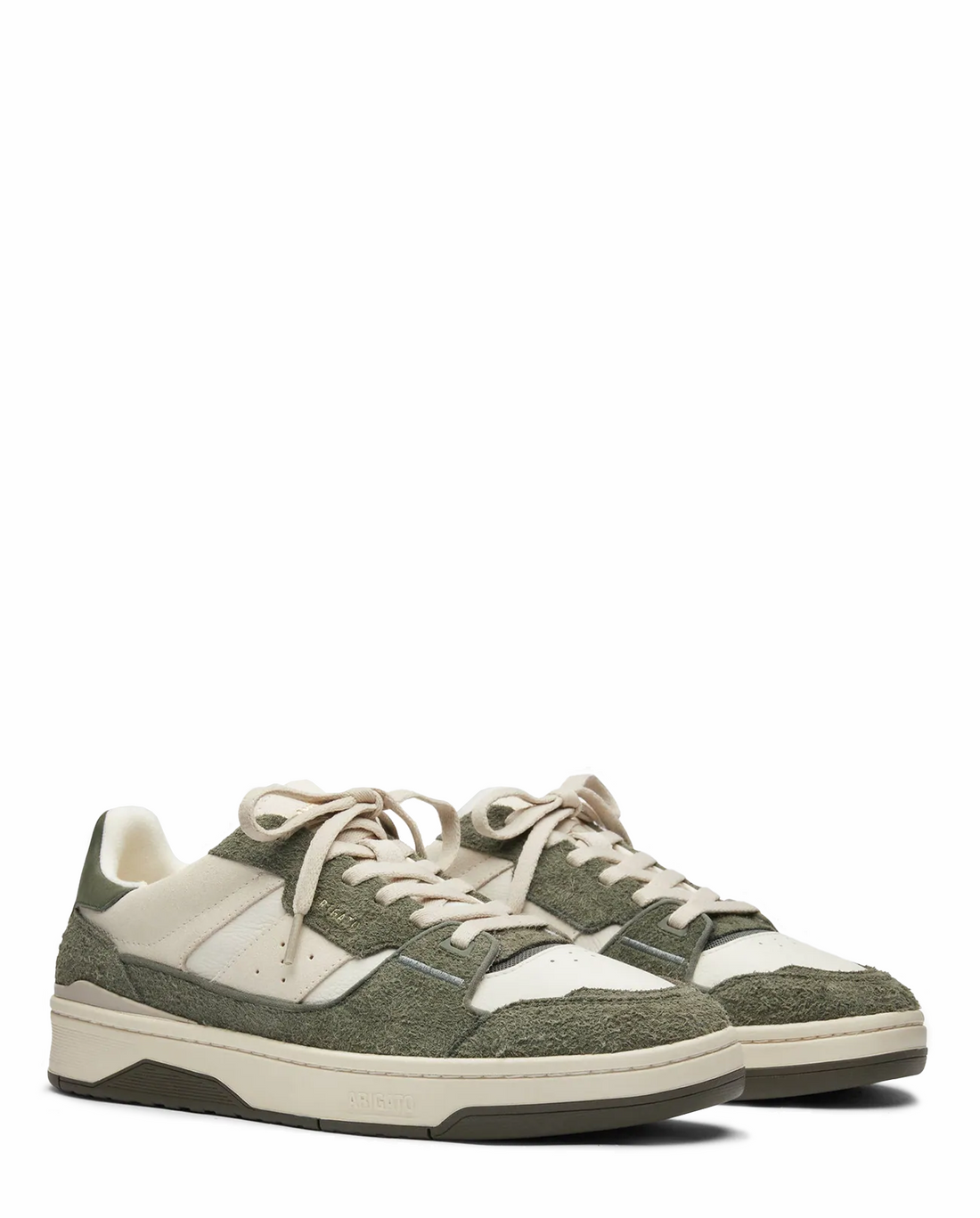 M Clay Sneaker Light Beige/Dark Green F3906003