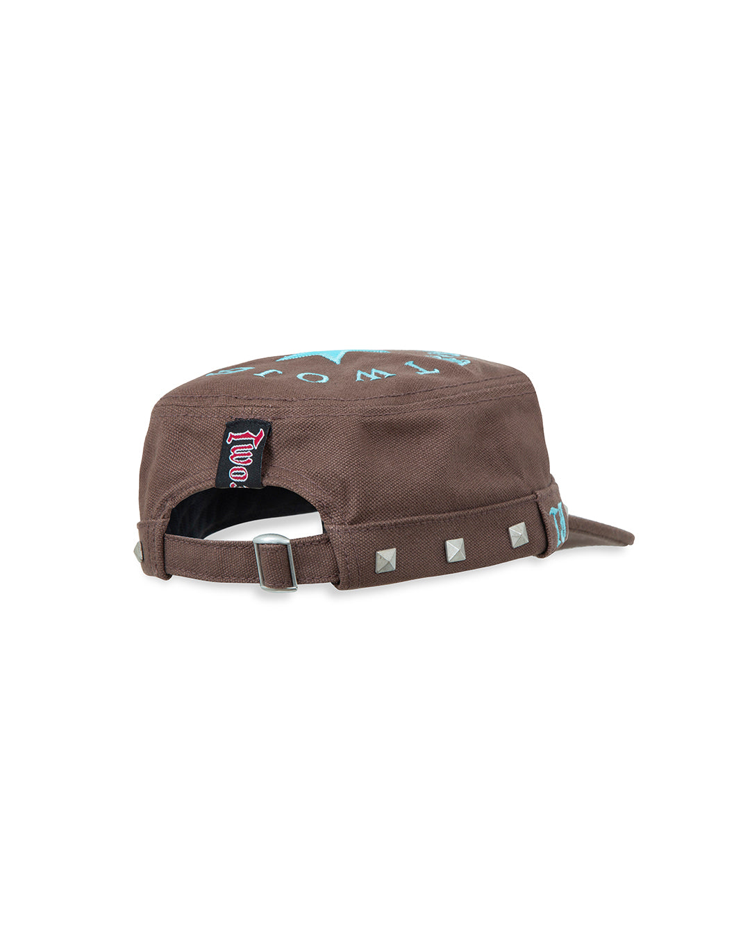 Studded Brown Guerrilla Cap