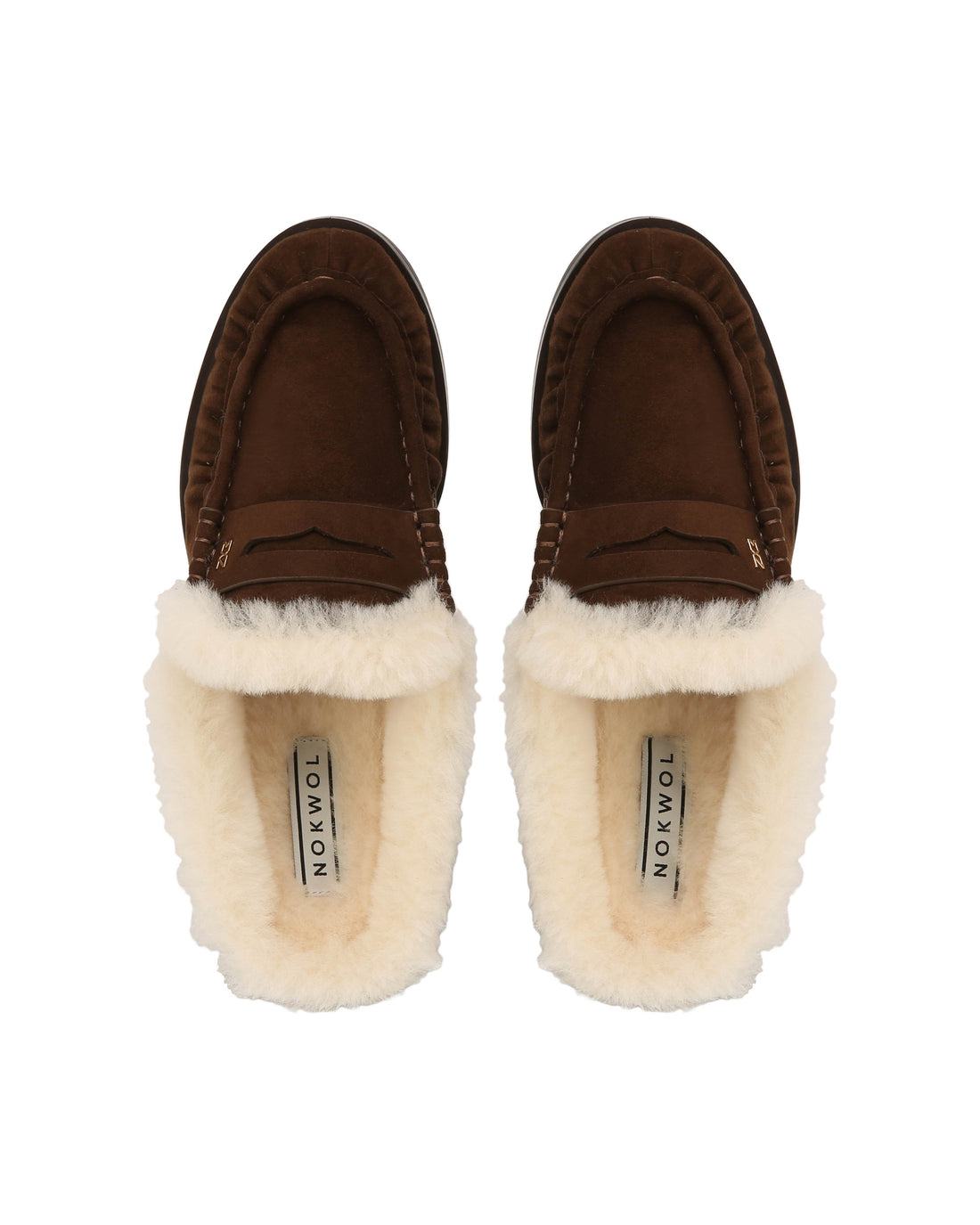 Haze Mule Brown Suede