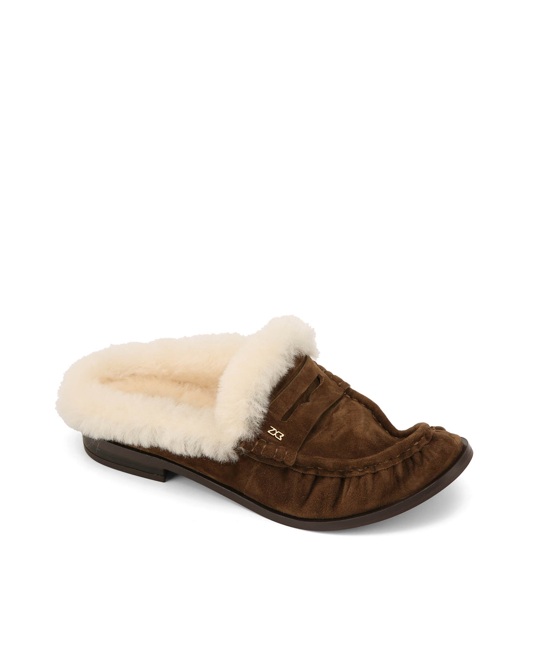 Haze Mule Walnut Suede