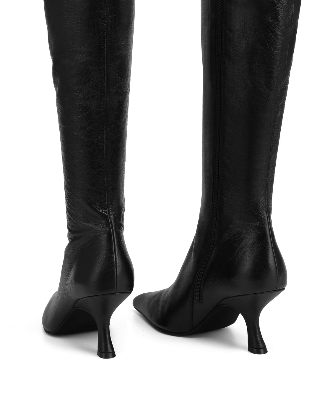 Hue Black Leather