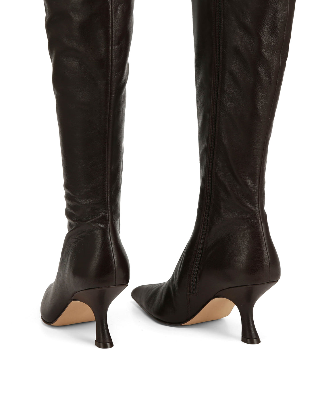 Hue Dark Brown Leather