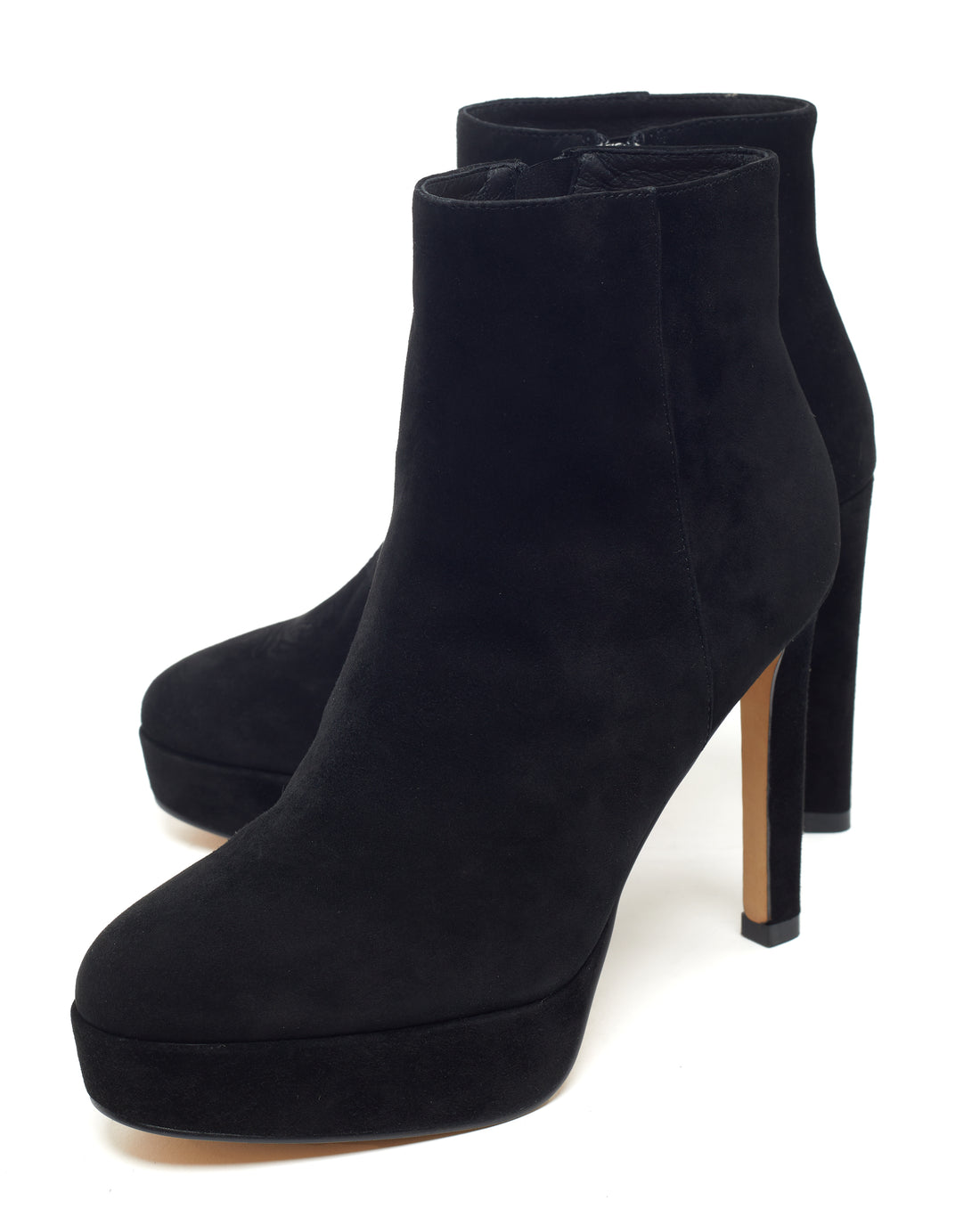 Helina Black Suede