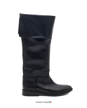Idelle Black Leather