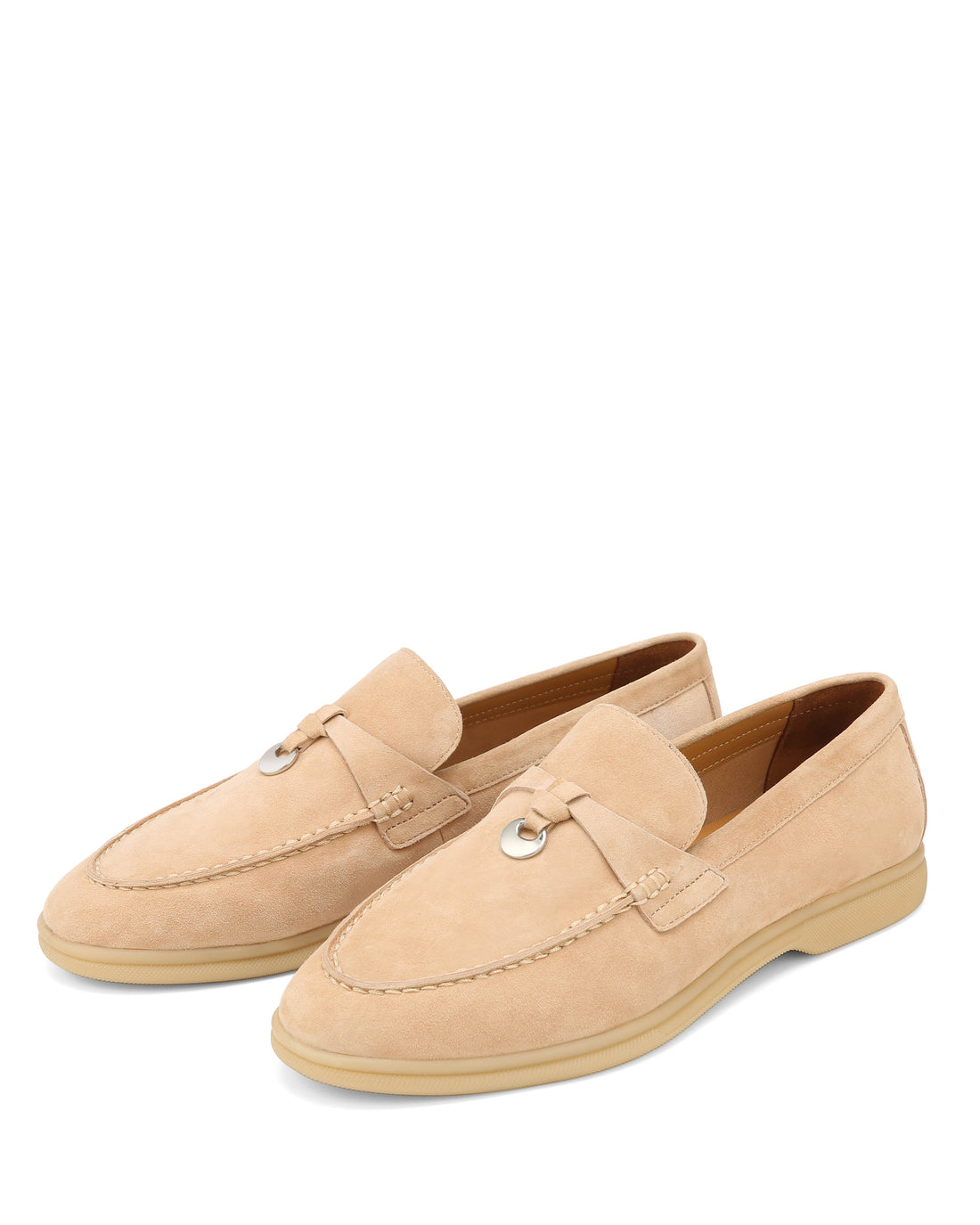 Jamie Beige Suede