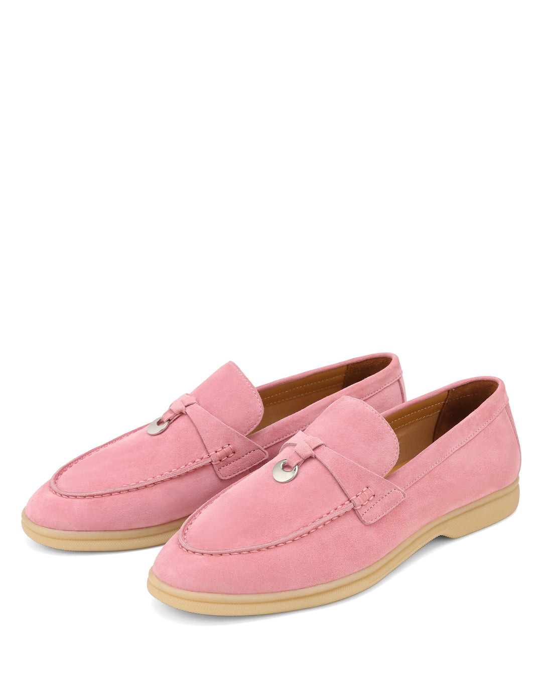 Jamie Light Pink Suede