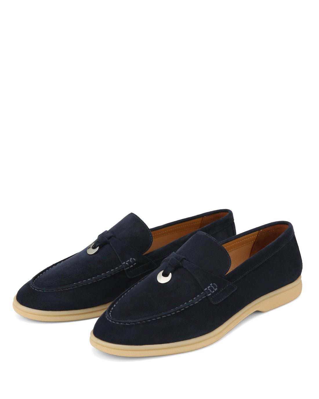 Jamie Navy Suede