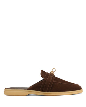 Jen Chocolate Suede