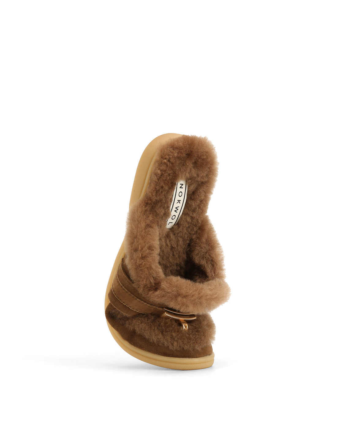 Jen Fur Walnut Suede