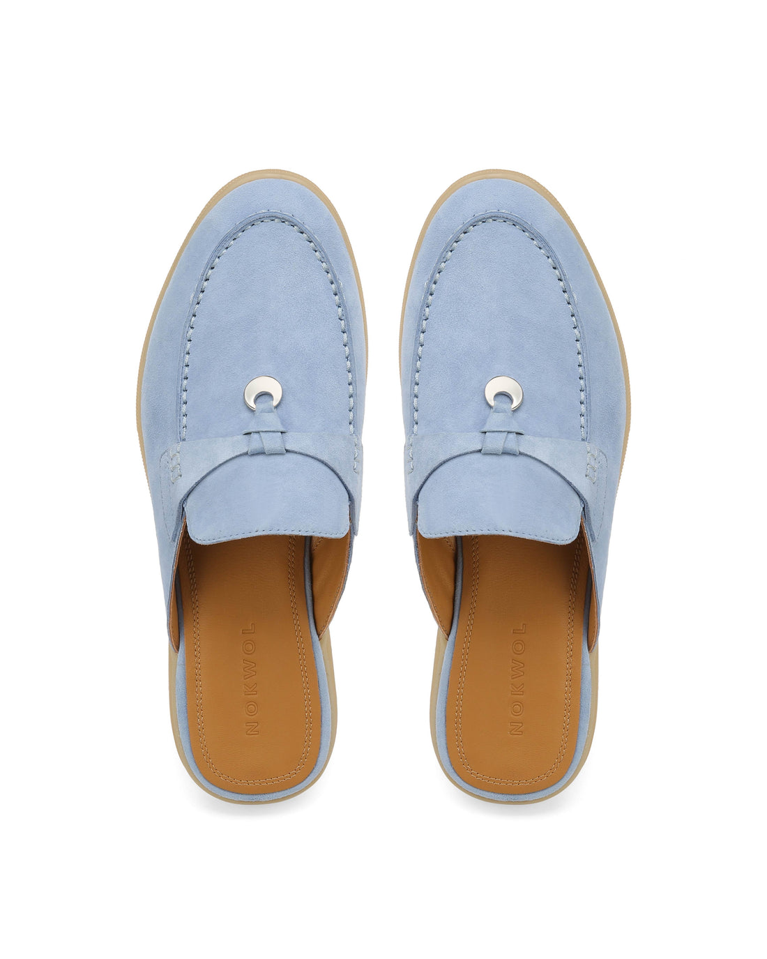 Jessie Light Blue Suede