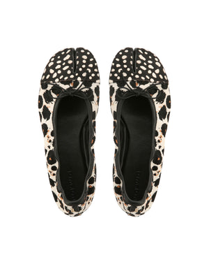 Madison Cow Print Pony/Spot Toe