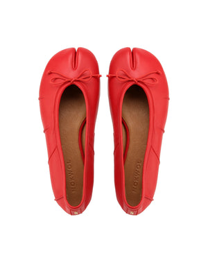Mavis Red Leather
