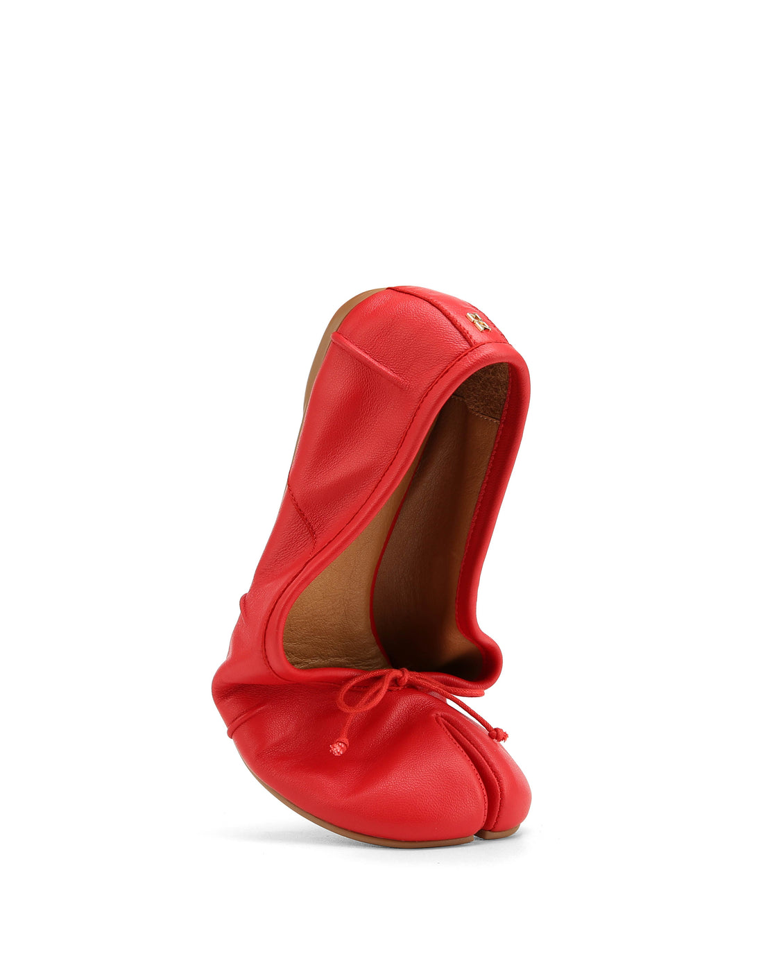 Mavis Red Leather