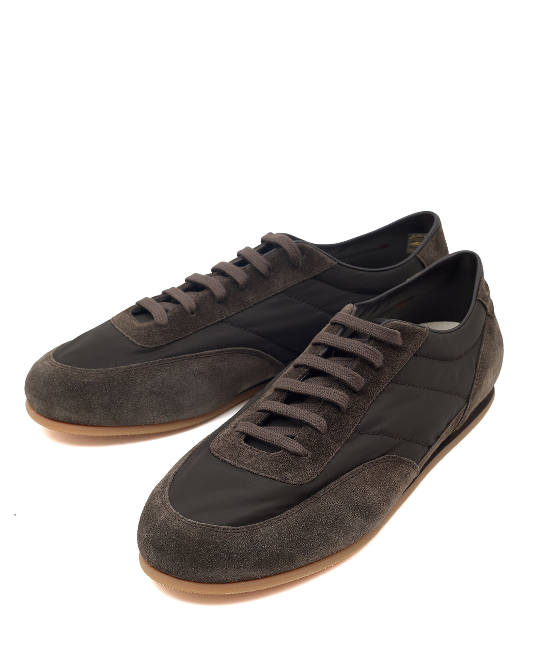 Minimal Runner in Brown Nylon/Suede 5242 3621