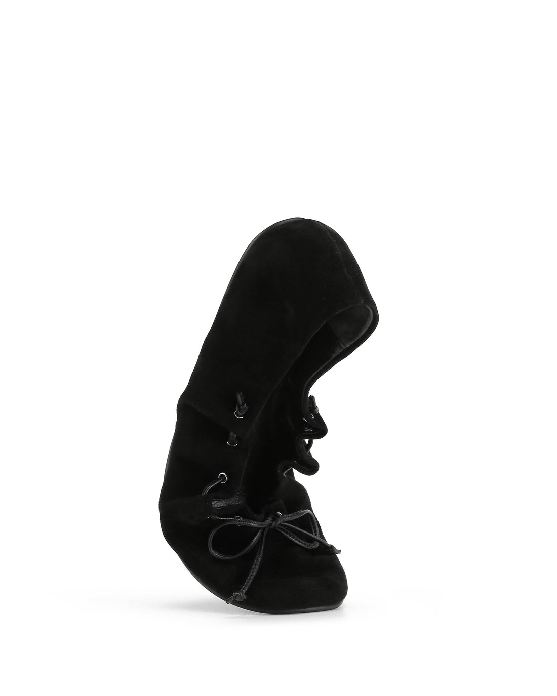Mo Black Suede
