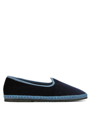 Mok Navy Velvet
