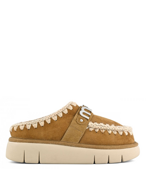 Bounce Clog Cognac Suede MU.FW531001A