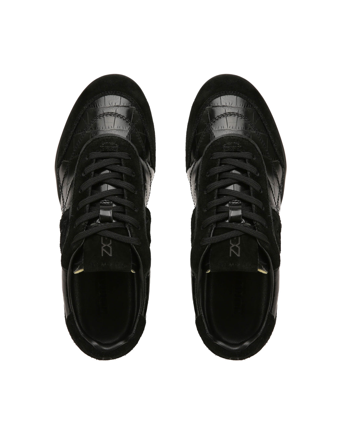 Mystic 3 Black Croc/Suede