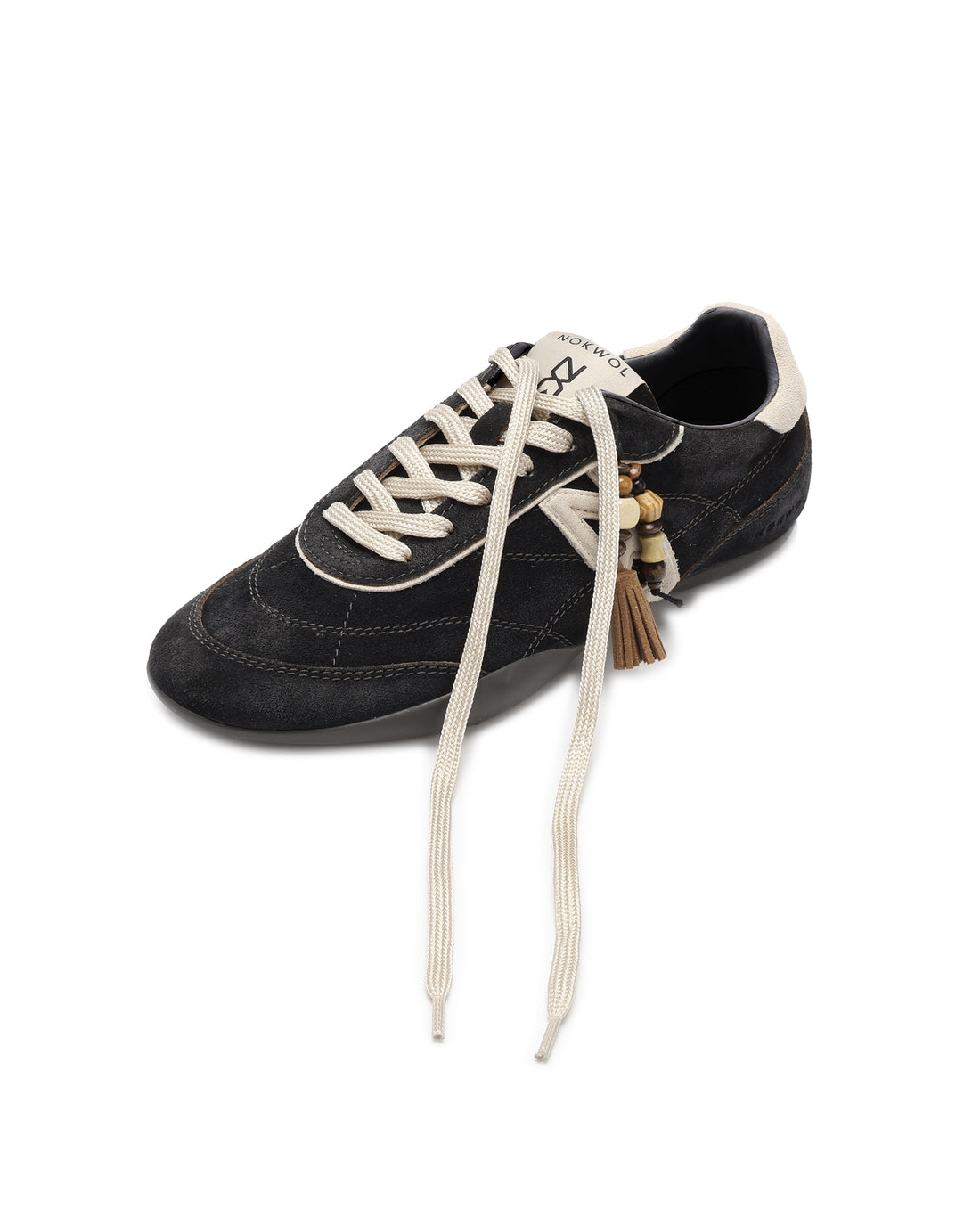 Mystic 3 Black Washed Suede