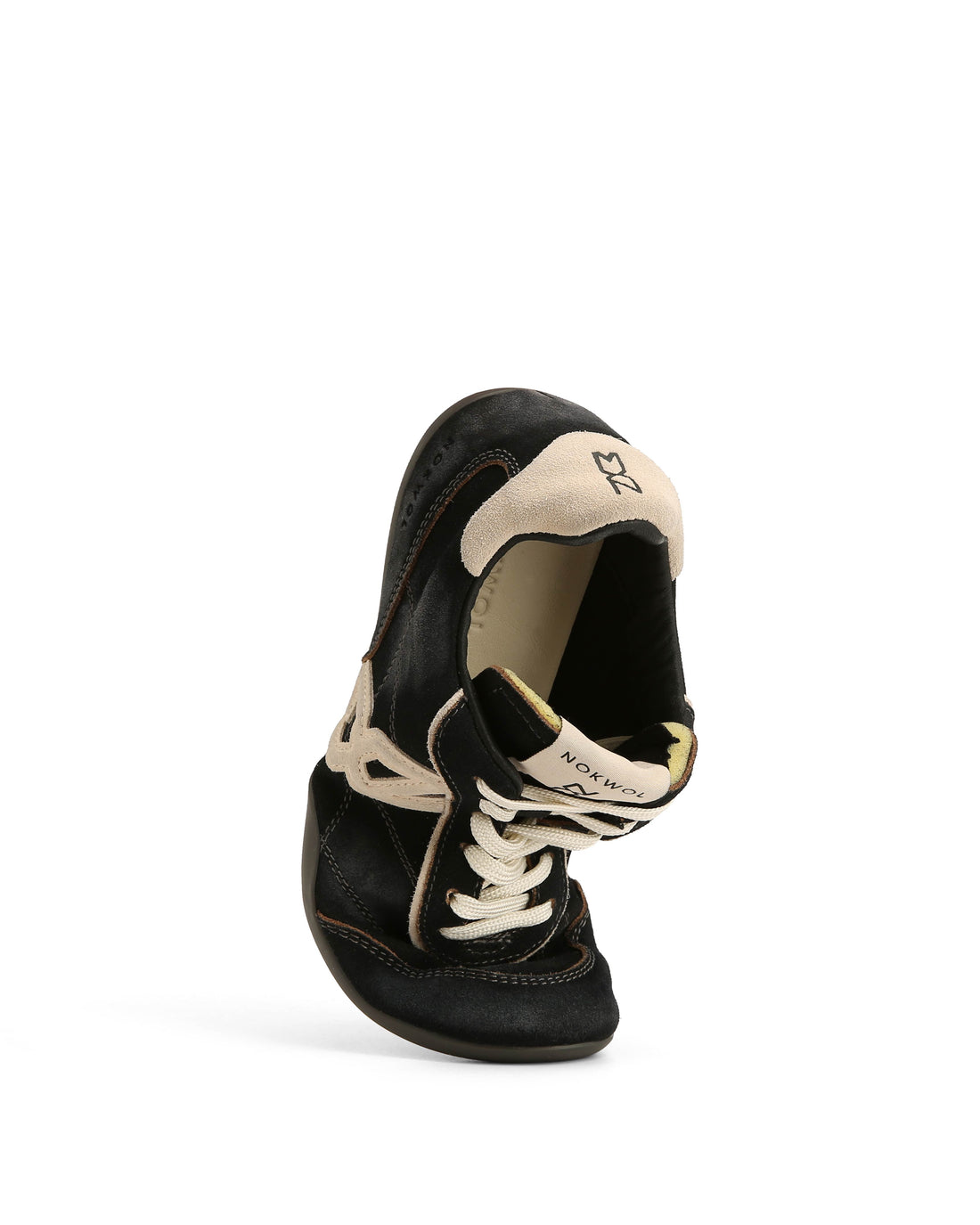 Mystic 3 Black Washed Suede