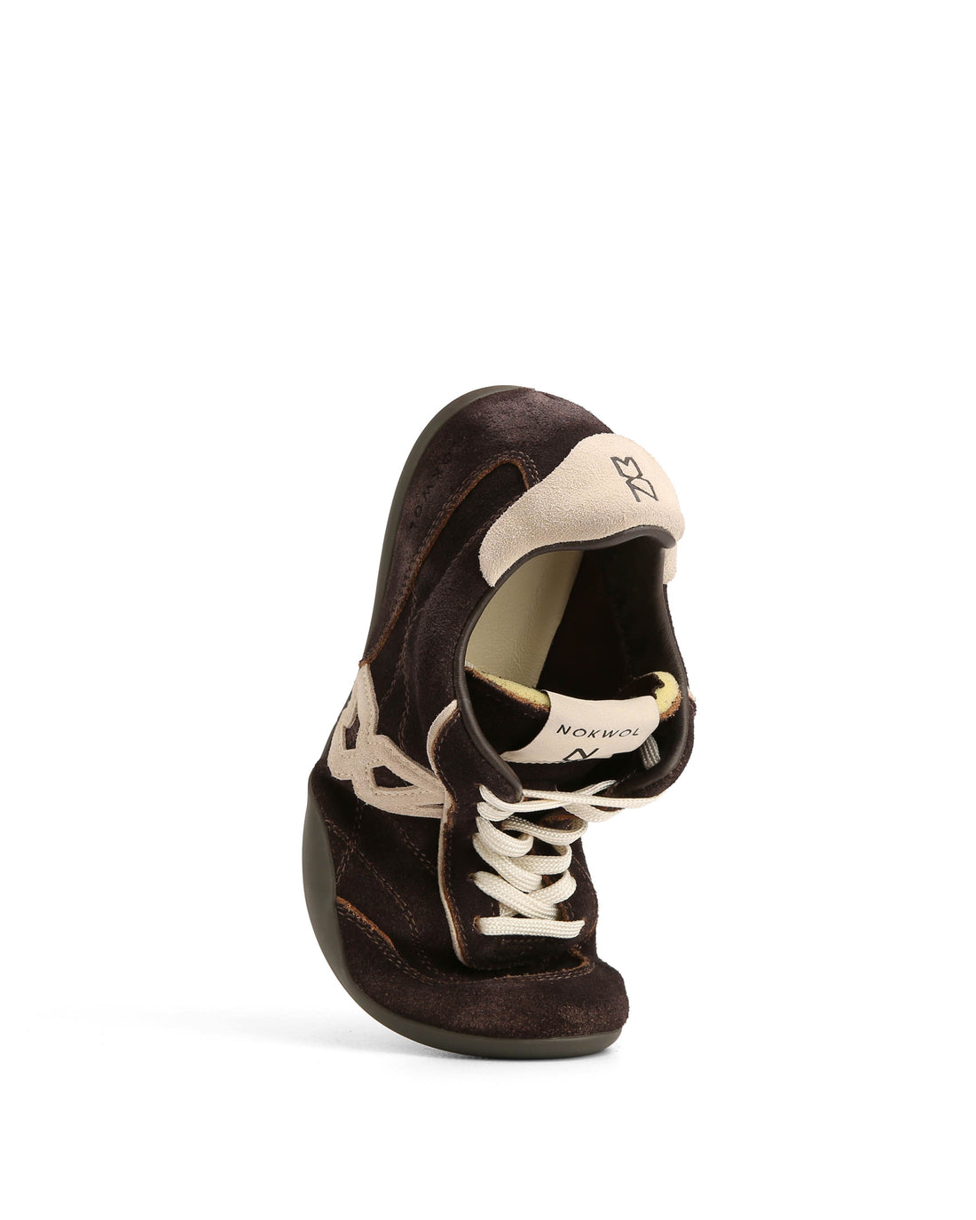 Mystic 3 Brown Washed Suede