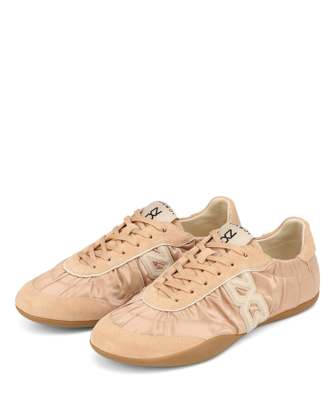 Mystic Satin Beige Suede