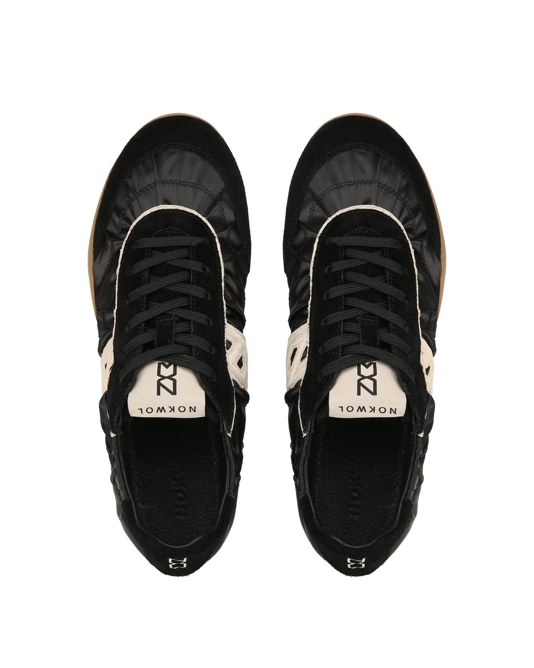 Mystic Satin Black Suede