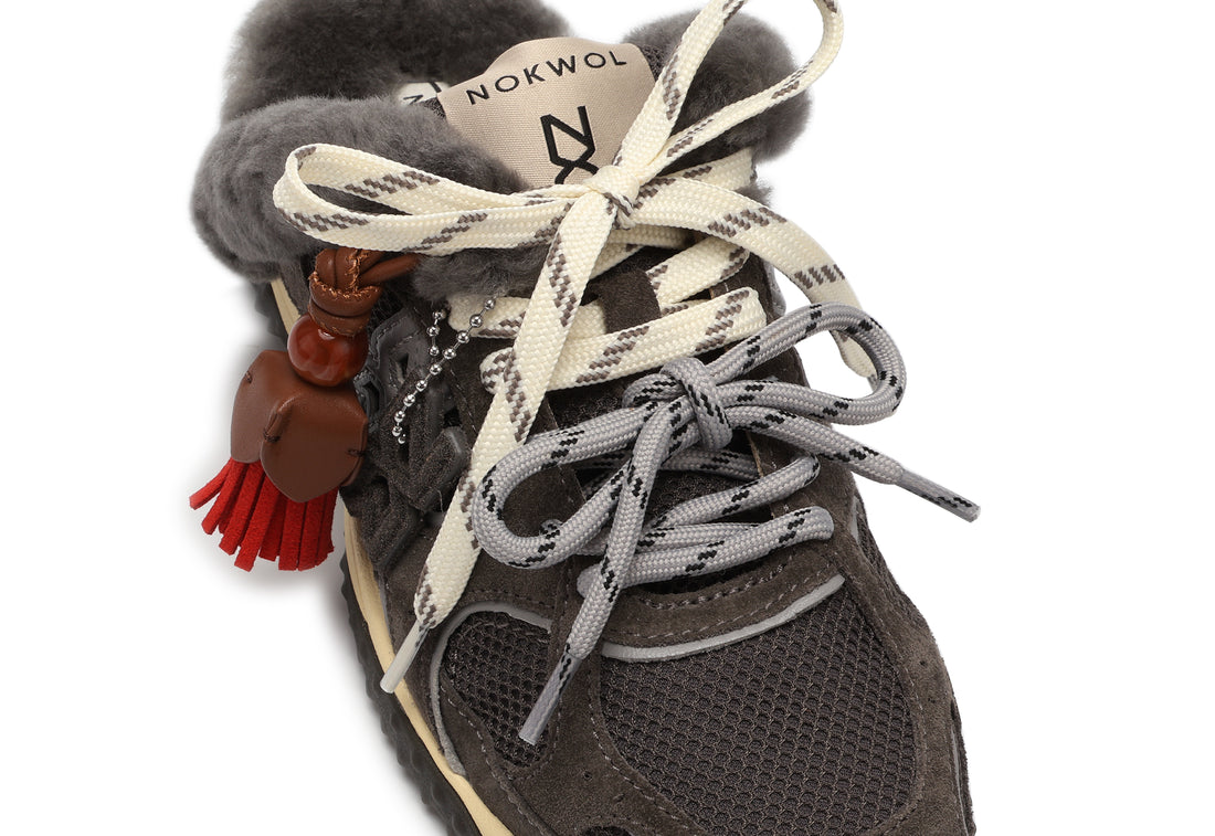 Neo Mule Anthracite Suede/Mesh