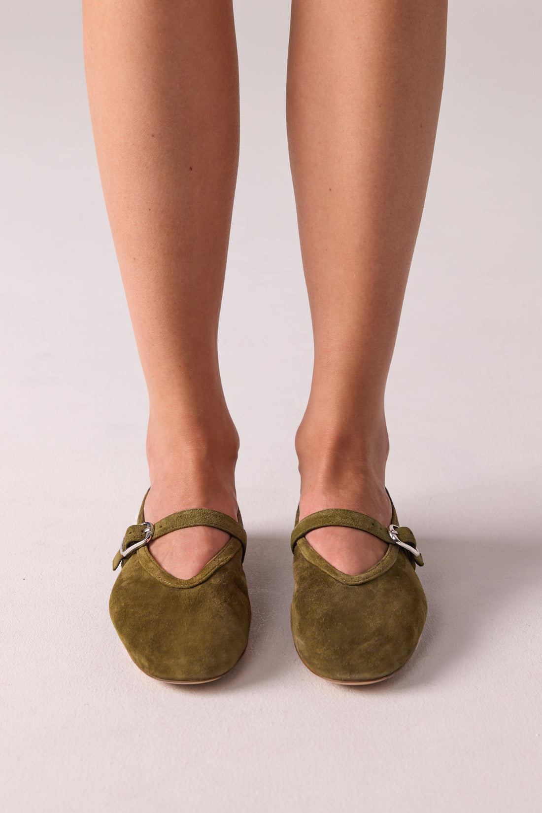 Lova Green Suede