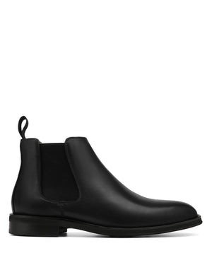 Outback Black Leather