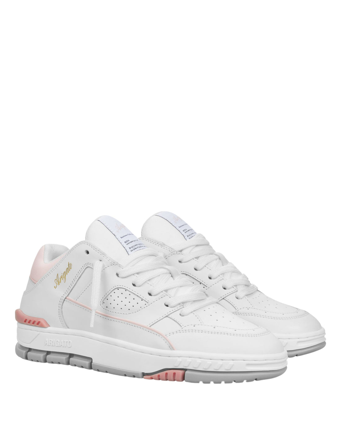 Area Lo Sneaker White/Pink Leather