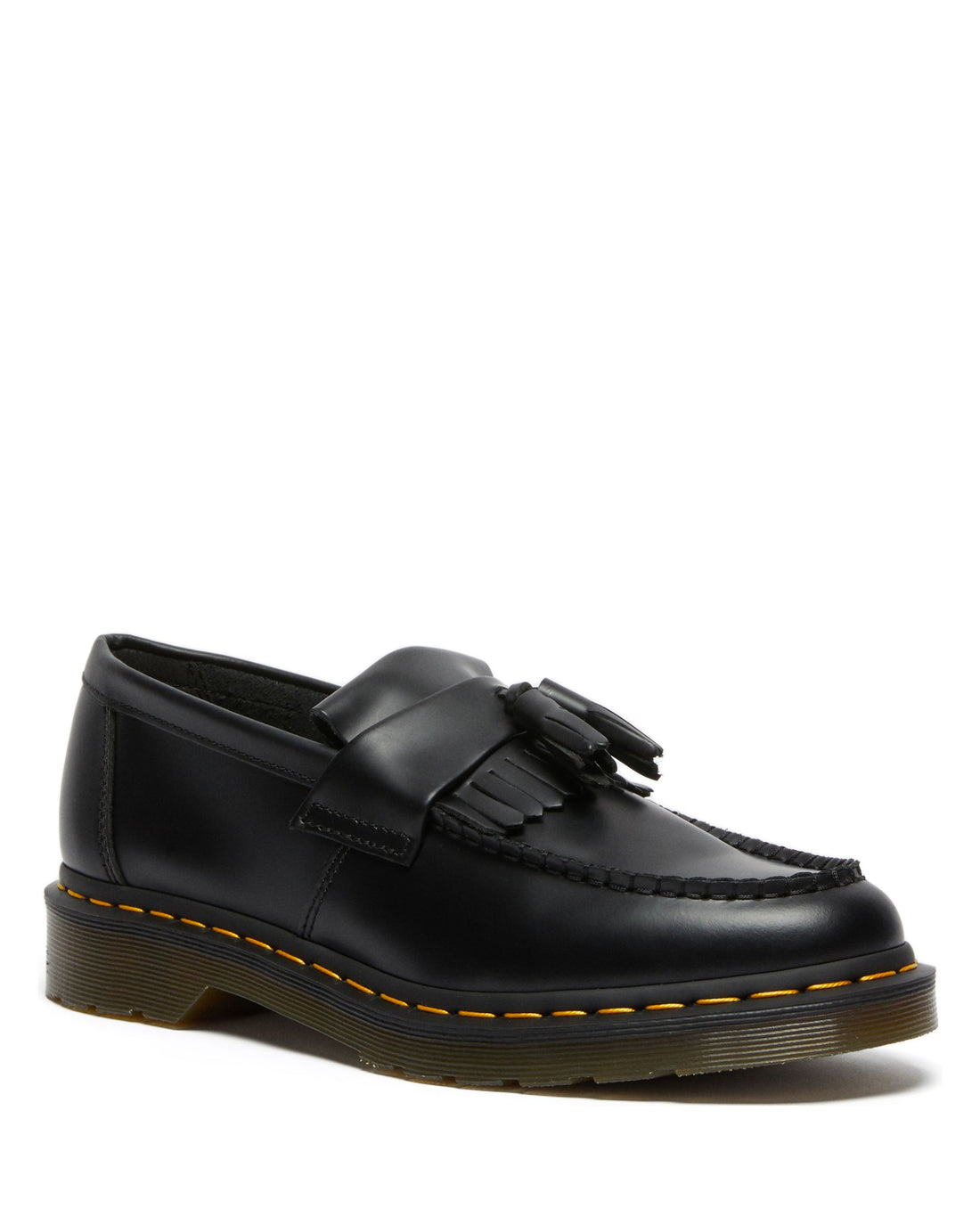 M Adrian Loafer Black Smooth Leather