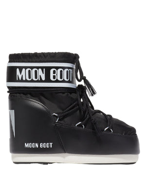 MB Icon Low Black Nylon Boots